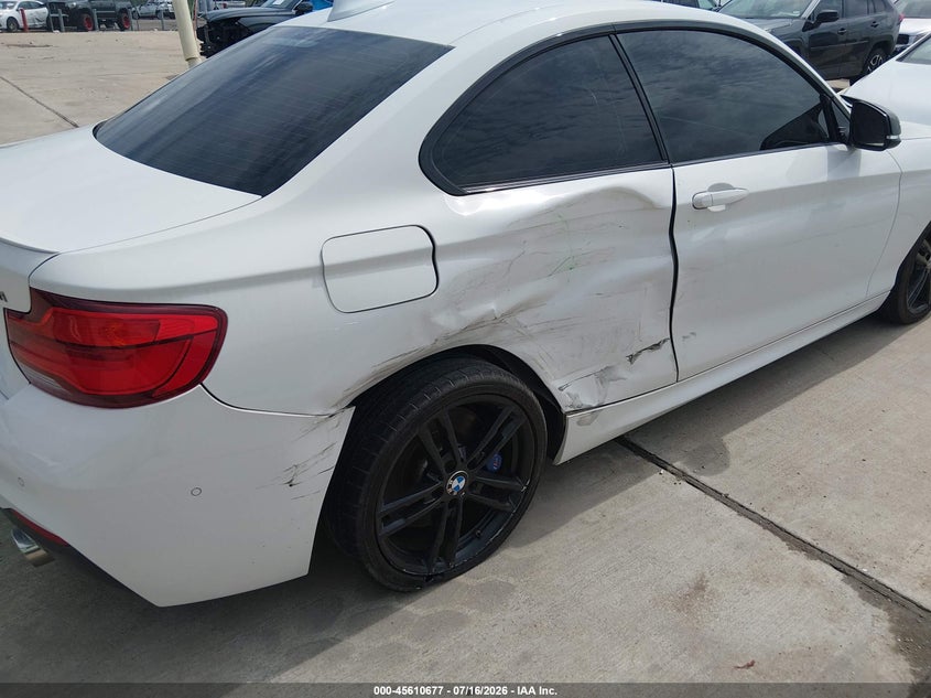 2018 BMW 2er VIN WBA2J5C52JVC07472 IAAI salvage auction — RIGHT SIDE, Original (Texas), sold $12,950 on 2026-09-04 (photo 6)