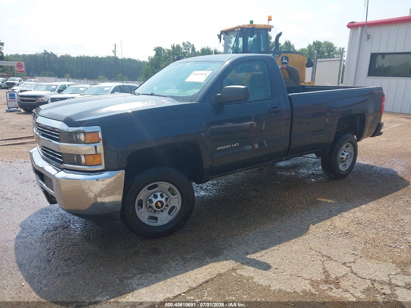 2017 Chevrolet Silverado 2500 VIN 1GC0KUEG5HZ327539 IAAI salvage auction — FRONT END, Sf97 (Mississippi), sold $5,600 on 2026-09-09 (photo 2)