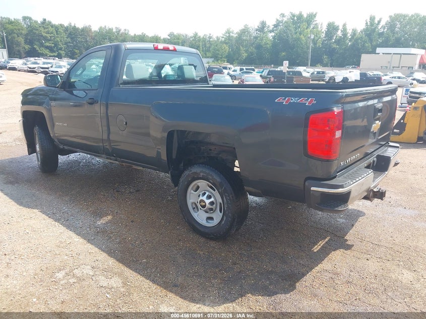 2017 Chevrolet Silverado 2500 VIN 1GC0KUEG5HZ327539 IAAI salvage auction — FRONT END, Sf97 (Mississippi), sold $5,600 on 2026-09-09 (photo 3)