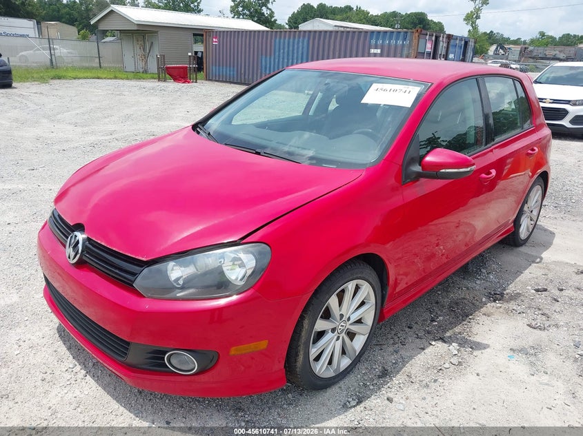 2014 Volkswagen Golf VIN WVWDM7AJ9EW010732 IAAI salvage auction — NORMAL WEAR, Salvage Title, sold $5,350 on 2026-08-11 (photo 2)