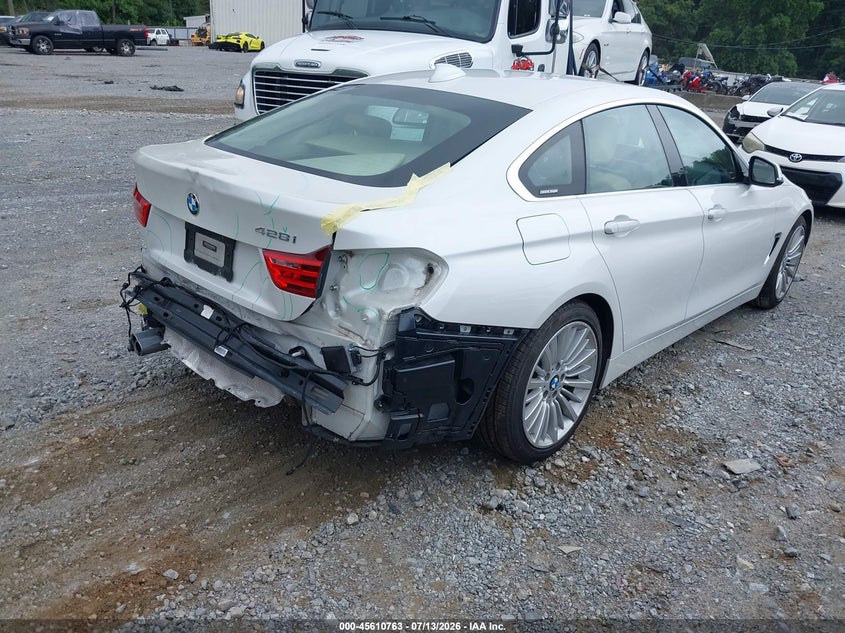 2015 BMW 4er VIN WBA4A5C51FD410047 IAAI salvage auction — ALL OVER, Salvage (Georgia), sold $5,050 on 2026-08-11 (photo 4)