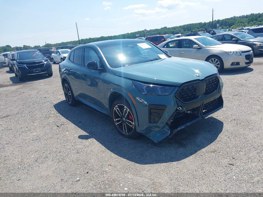 2026 BMW X2 VIN WBX63GM08T5428378 IAAI salvage auction — LEFT FRONT, Salvage - Greater Than 75% (Maryland), sold $20,800 on 2026-08-24 (photo 1)