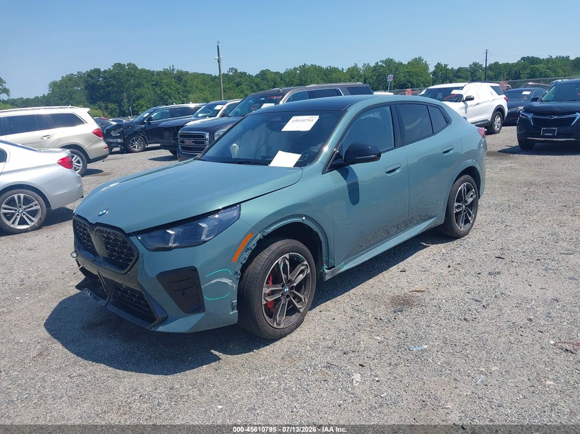 2026 BMW X2 VIN WBX63GM08T5428378 IAAI salvage auction — LEFT FRONT, Salvage - Greater Than 75% (Maryland), sold $20,800 on 2026-08-24 (photo 2)