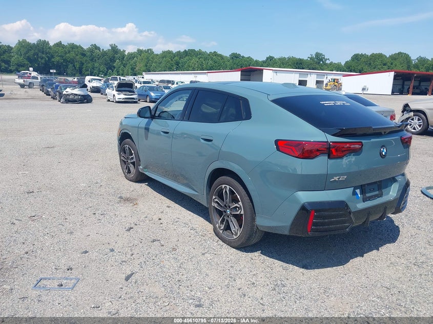2026 BMW X2 VIN WBX63GM08T5428378 IAAI salvage auction — LEFT FRONT, Salvage - Greater Than 75% (Maryland), sold $20,800 on 2026-08-24 (photo 3)