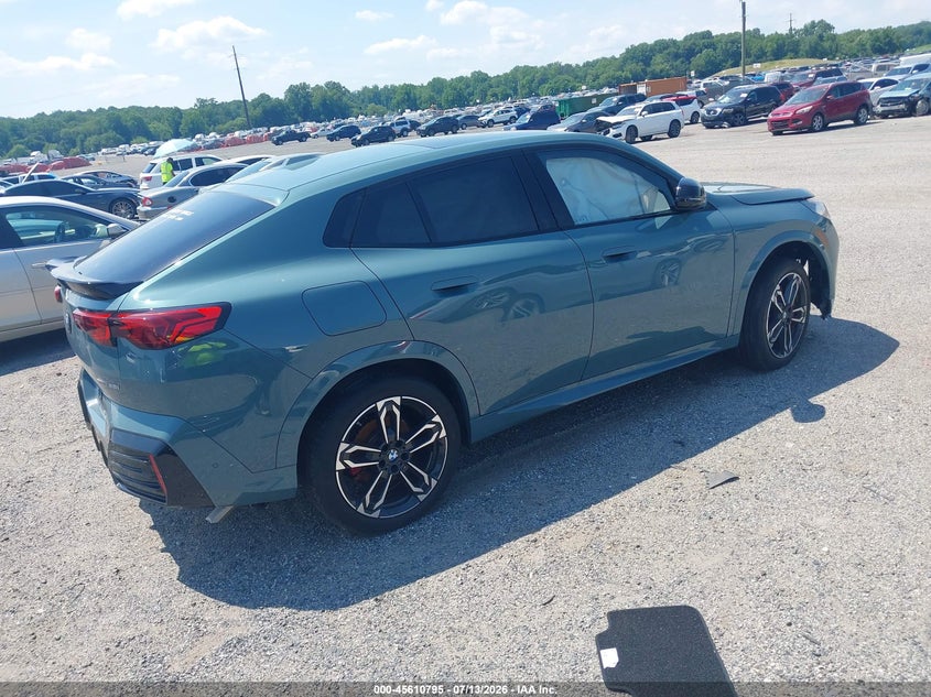 2026 BMW X2 VIN WBX63GM08T5428378 IAAI salvage auction — LEFT FRONT, Salvage - Greater Than 75% (Maryland), sold $20,800 on 2026-08-24 (photo 4)