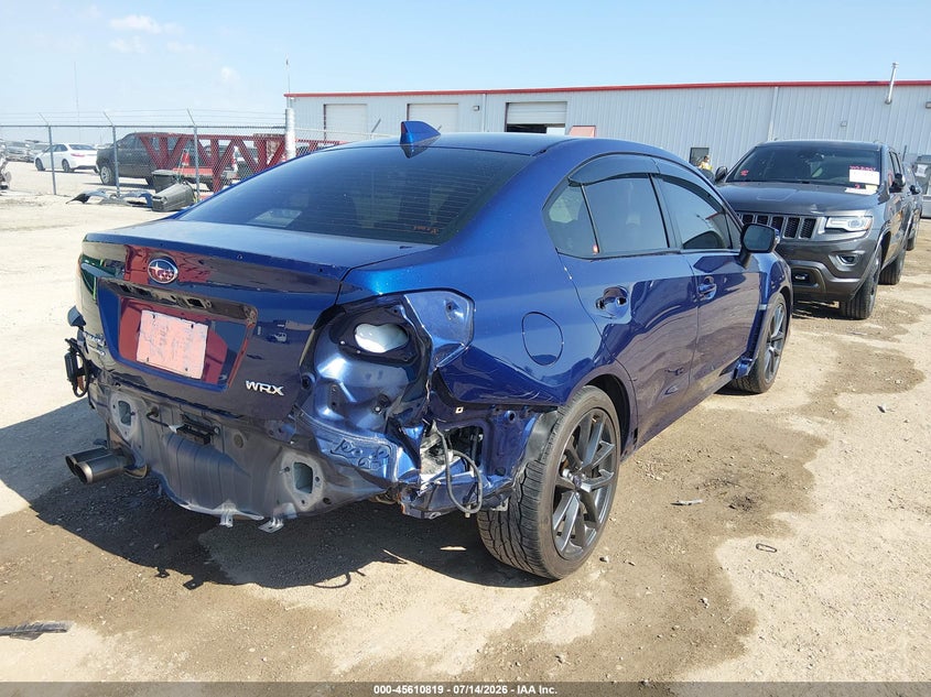 2018 Subaru Wrx VIN JF1VA1L6XJ8836173 IAAI salvage auction — RIGHT REAR, Salvage (Kansas), sold $9,550 on 2026-08-14 (photo 4)