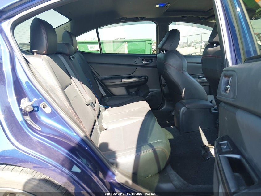 2018 Subaru Wrx VIN JF1VA1L6XJ8836173 IAAI salvage auction — RIGHT REAR, Salvage (Kansas), sold $9,550 on 2026-08-14 (photo 8)