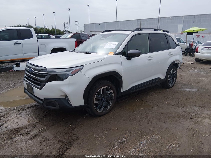 2025 Subaru Forester VIN JF2SLDRC4SH465276 IAAI salvage auction — LEFT & RIGHT, Original (Texas), sold $11,250 on 2026-08-29 (photo 2)