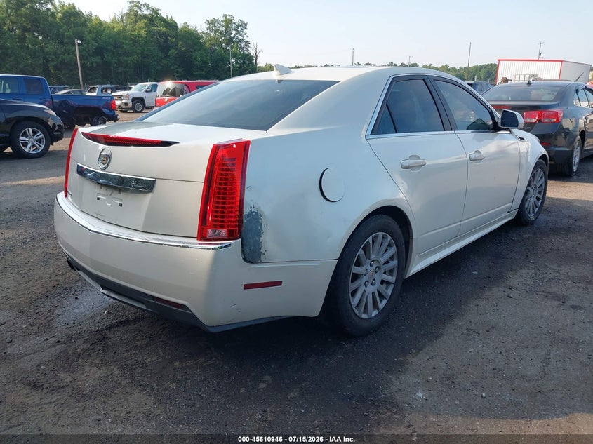 2013 Cadillac Cts VIN 1G6DE5E56D0144830 IAAI salvage auction — REAR END, Salvage Title, sold $400 on 2026-08-03 (photo 4)