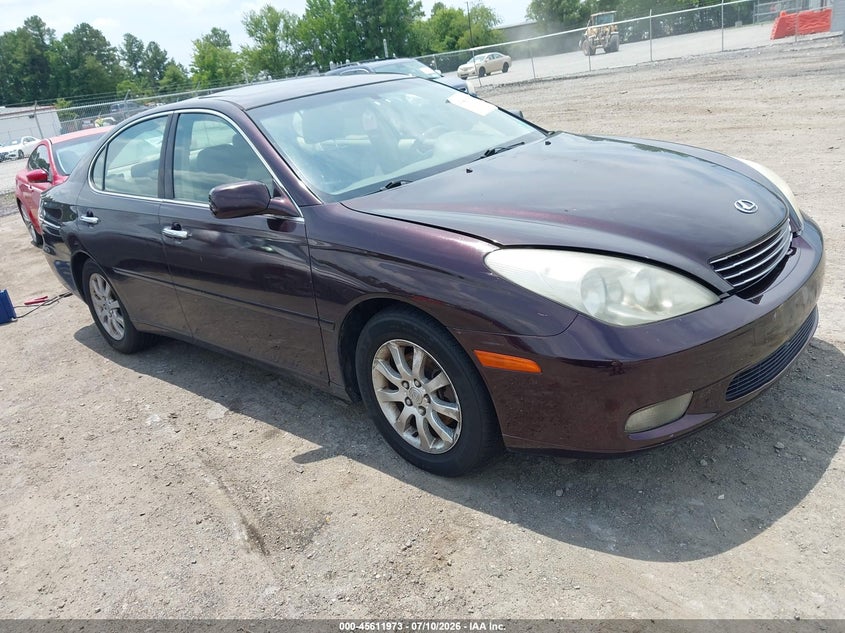 2002 Lexus Es 300 VIN JTHBF30GX25013784 IAAI salvage auction — NORMAL WEAR, Clear (Virginia), sold $300 on 2026-07-24 (photo 1)