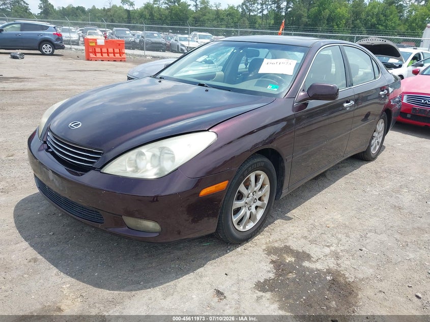 2002 Lexus Es 300 VIN JTHBF30GX25013784 IAAI salvage auction — NORMAL WEAR, Clear (Virginia), sold $300 on 2026-07-24 (photo 2)