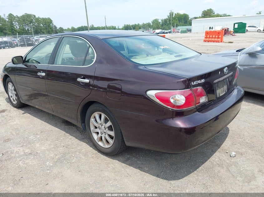 2002 Lexus Es 300 VIN JTHBF30GX25013784 IAAI salvage auction — NORMAL WEAR, Clear (Virginia), sold $300 on 2026-07-24 (photo 3)