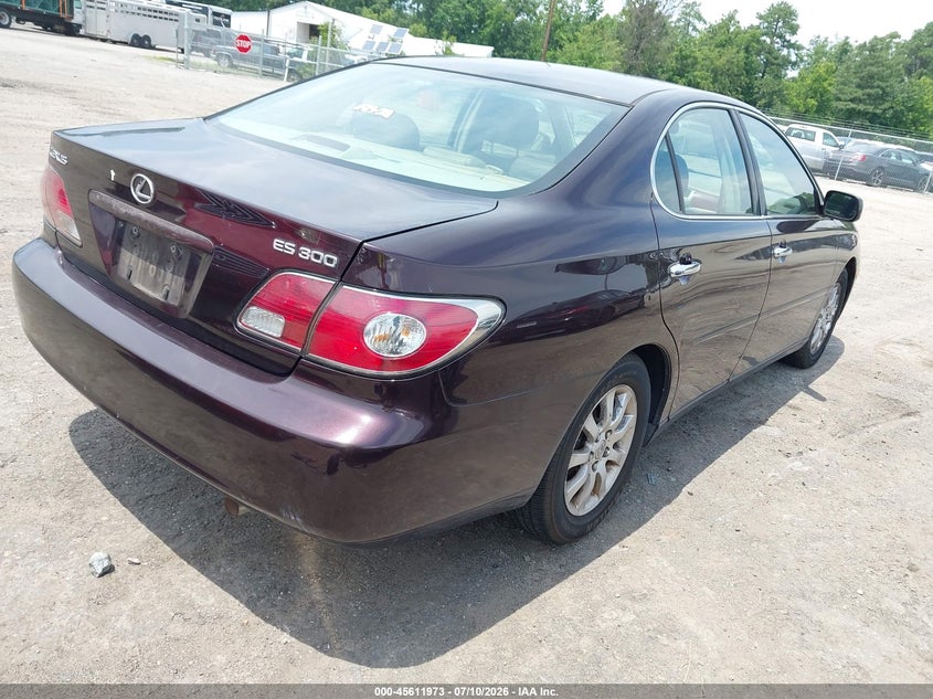 2002 Lexus Es 300 VIN JTHBF30GX25013784 IAAI salvage auction — NORMAL WEAR, Clear (Virginia), sold $300 on 2026-07-24 (photo 4)