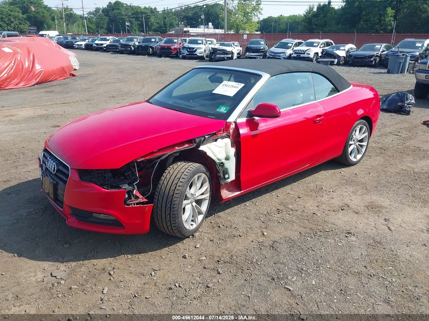 2013 Audi A5 VIN WAUAFAFHXDN012085 IAAI salvage auction — SIDE, Salvage (New Jersey), sold $1,950 on 2026-08-02 (photo 6)