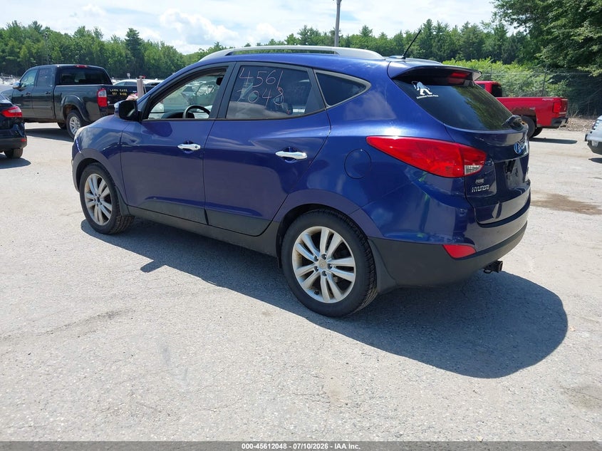 2011 Hyundai Tucson VIN KM8JUCAC1BU316677 IAAI salvage auction — NORMAL WEAR, Original (Maine), sold $700 on 2026-07-27 (photo 3)