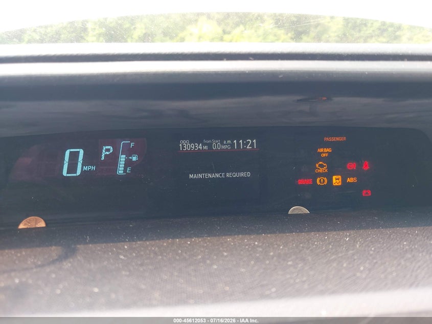 2014 Toyota Prius c VIN JTDKDTB3XE1081693 IAAI salvage auction — LEFT FRONT, Salvage (Connecticut), sold $975 on 2026-08-20 (photo 7)