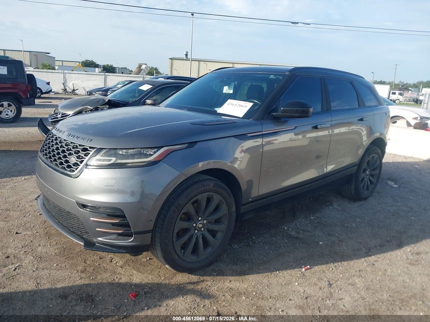 2018 Land rover Range rover velar VIN SALYL2RX0JA731361 IAAI salvage auction — REAR END, Salvage Title, sold $11,900 on 2026-08-19 (photo 2)