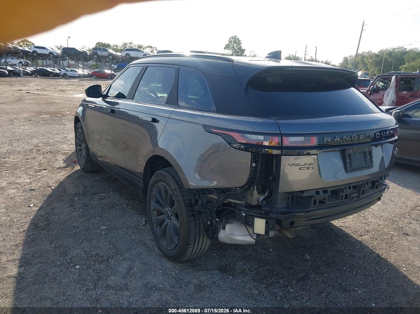2018 Land rover Range rover velar VIN SALYL2RX0JA731361 IAAI salvage auction — REAR END, Salvage Title, sold $11,900 on 2026-08-19 (photo 3)