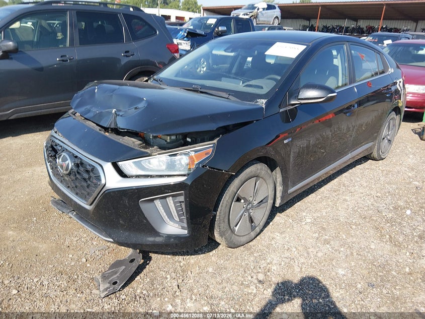 2020 Hyundai Ioniq VIN KMHC75LC6LU212597 IAAI salvage auction — FRONT END, Salvage Title, sold $3,450 on 2026-07-31 (photo 2)