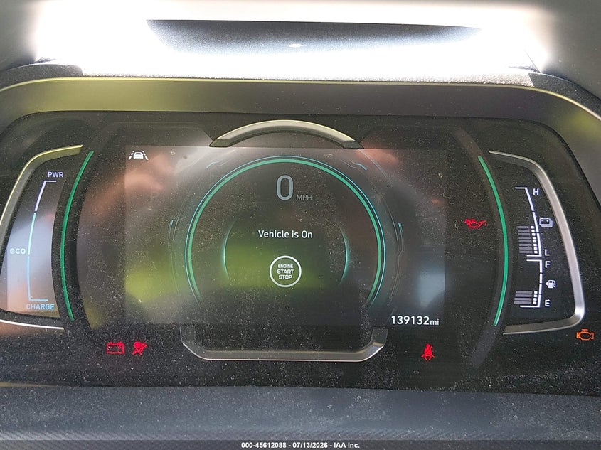 2020 Hyundai Ioniq VIN KMHC75LC6LU212597 IAAI salvage auction — FRONT END, Salvage Title, sold $3,450 on 2026-07-31 (photo 7)