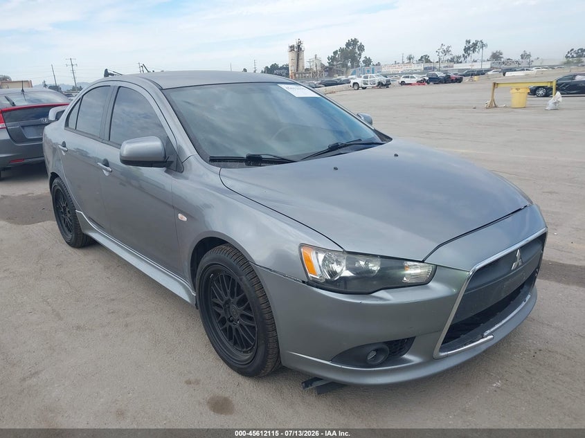 2014 Mitsubishi Lancer VIN JA32U8FW6EU010893 IAAI salvage auction — LEFT FRONT, Salvage (California), sold $925 on 2026-08-01 (photo 1)