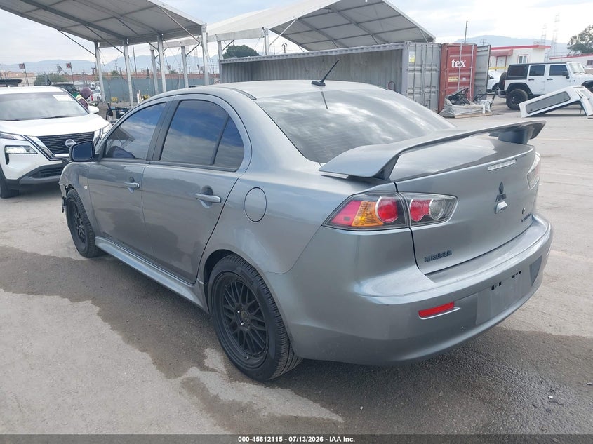 2014 Mitsubishi Lancer VIN JA32U8FW6EU010893 IAAI salvage auction — LEFT FRONT, Salvage (California), sold $925 on 2026-08-01 (photo 3)
