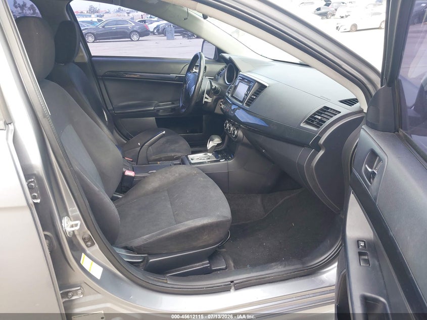 2014 Mitsubishi Lancer VIN JA32U8FW6EU010893 IAAI salvage auction — LEFT FRONT, Salvage (California), sold $925 on 2026-08-01 (photo 5)