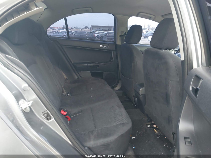 2014 Mitsubishi Lancer VIN JA32U8FW6EU010893 IAAI salvage auction — LEFT FRONT, Salvage (California), sold $925 on 2026-08-01 (photo 8)