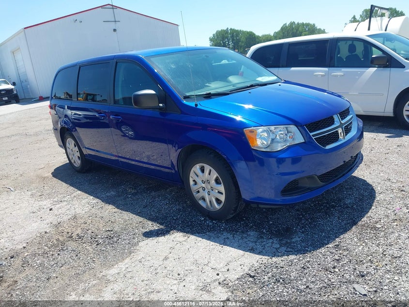 2018 Dodge Caravan VIN 2C4RDGBG1JR262390 — IAAI salvage auction photo