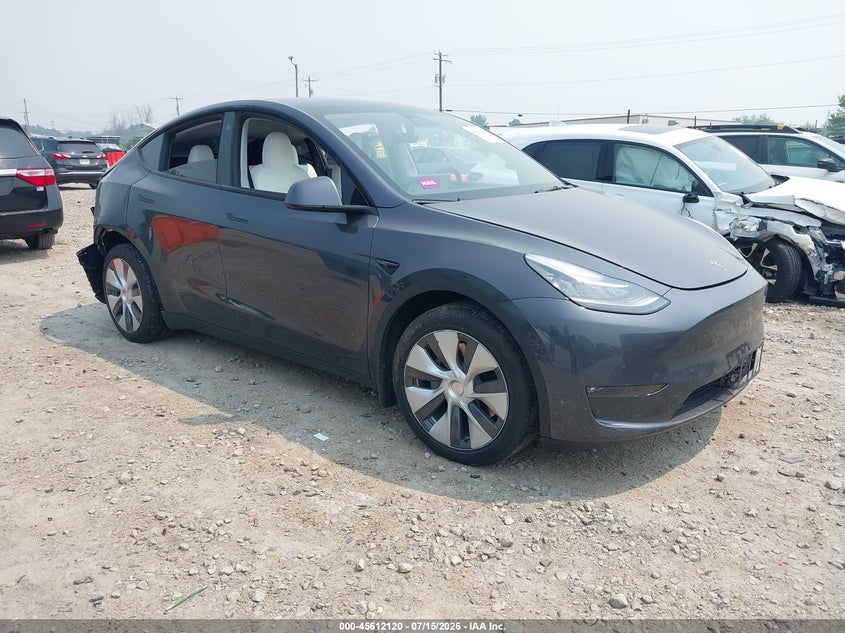 2021 Tesla Model y VIN 5YJYGDEE5MF263005 — IAAI salvage auction photo