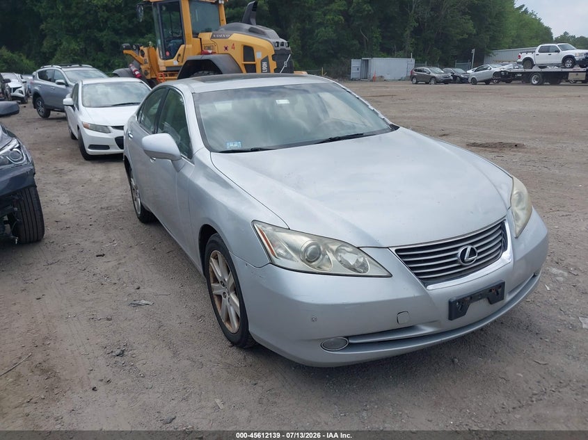 2007 Lexus Es 350 VIN JTHBJ46GX72142144 IAAI salvage auction — NORMAL WEAR, Clear (Massachusetts), sold $25 on 2026-07-21 (photo 1)