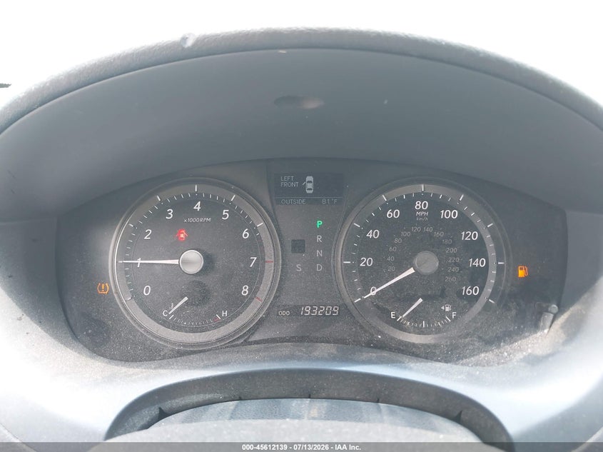 2007 Lexus Es 350 VIN JTHBJ46GX72142144 IAAI salvage auction — NORMAL WEAR, Clear (Massachusetts), sold $25 on 2026-07-21 (photo 7)