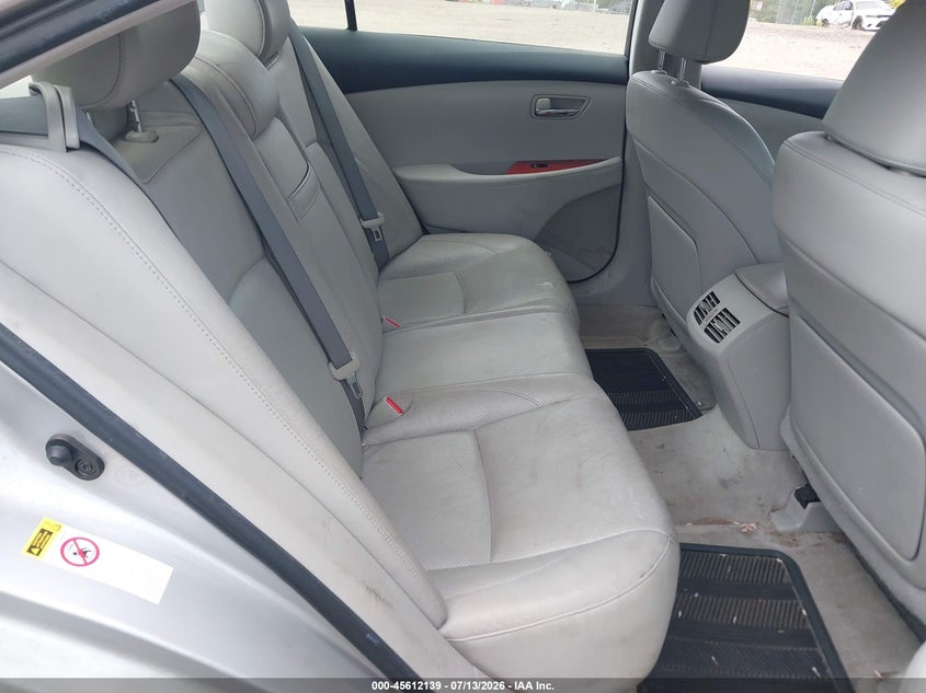 2007 Lexus Es 350 VIN JTHBJ46GX72142144 IAAI salvage auction — NORMAL WEAR, Clear (Massachusetts), sold $25 on 2026-07-21 (photo 8)
