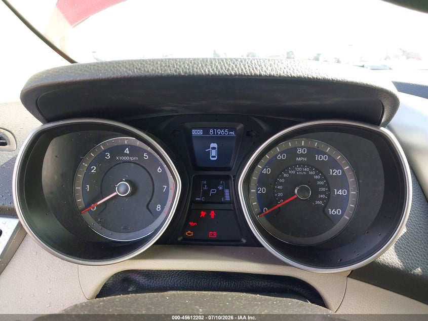 2016 Hyundai Elantra VIN KMHD35LH0GU337886 IAAI salvage auction — NORMAL WEAR, Salvage Title, sold $575 on 2026-07-29 (photo 7)