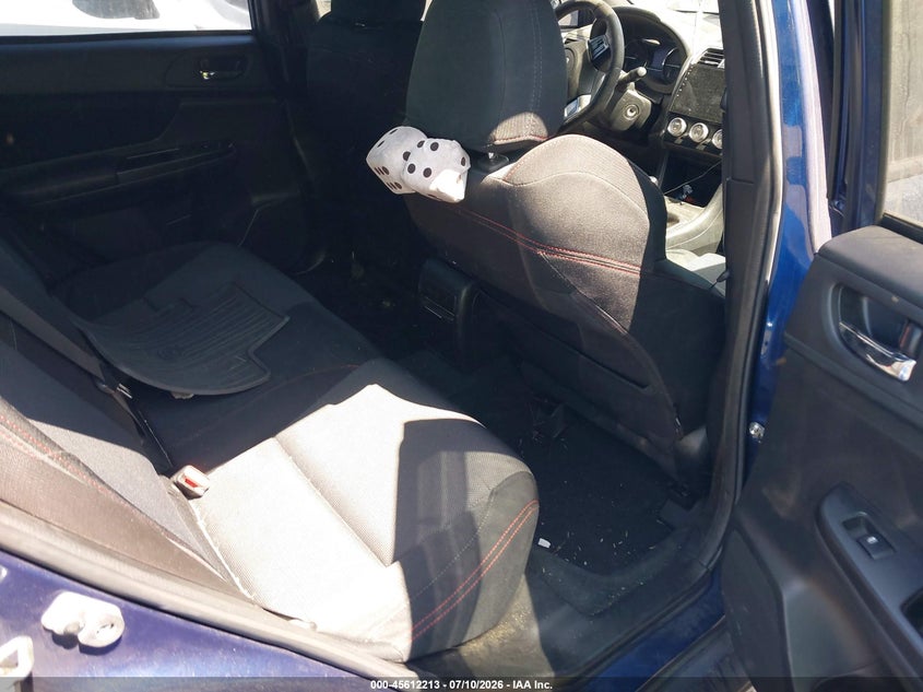 2015 Subaru Wrx VIN JF1VA1A6XF9807891 IAAI salvage auction — RIGHT FRONT, Salvage Title, sold $4,700 on 2026-07-22 (photo 8)