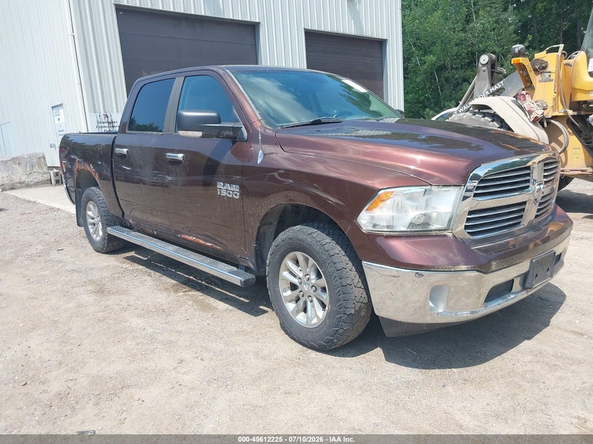 2013 Ram 1500 VIN 1C6RR7LG1DS698831 IAAI salvage auction — ALL OVER, Original (Vermont), sold $750 on 2026-07-18 (photo 1)