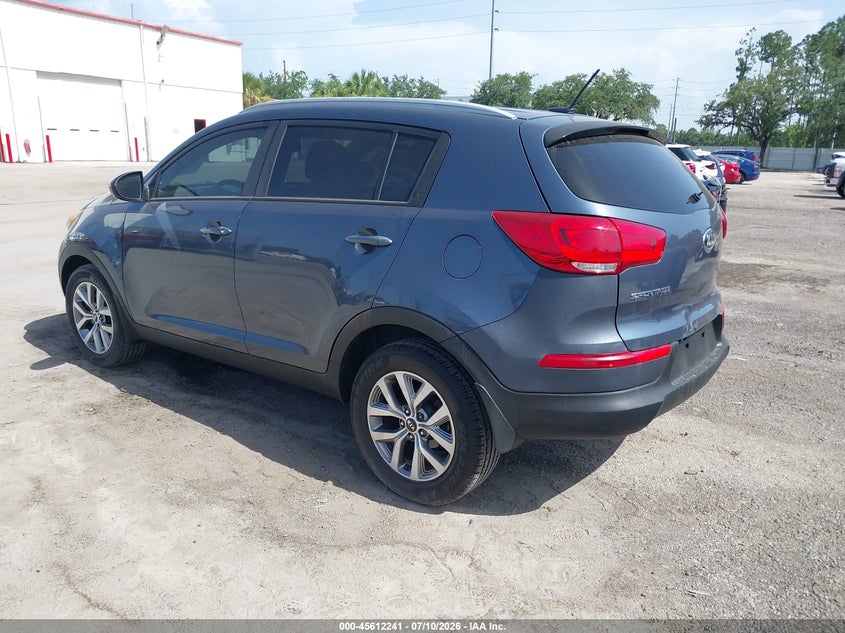 2016 Kia Sportage VIN KNDPB3AC9G7810067 IAAI salvage auction — REAR END, Salvage Title, sold $5,000 on 2026-07-25 (photo 3)