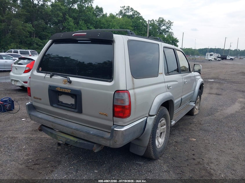 1998 Toyota 4runner VIN JT3HN87R8W0133268 IAAI salvage auction — NORMAL WEAR, Clear (Maryland), sold $800 on 2026-07-29 (photo 4)