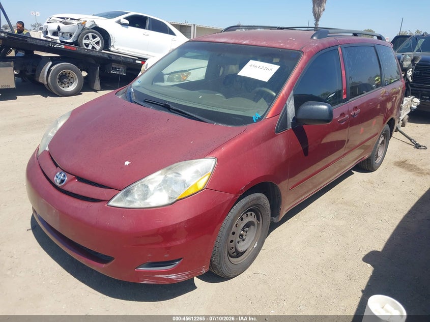 2006 Toyota Sienna VIN 5TDZA23C16S431832 IAAI salvage auction — UNKNOWN, Clear - Dealer Only (California), sold $425 on 2026-07-29 (photo 2)