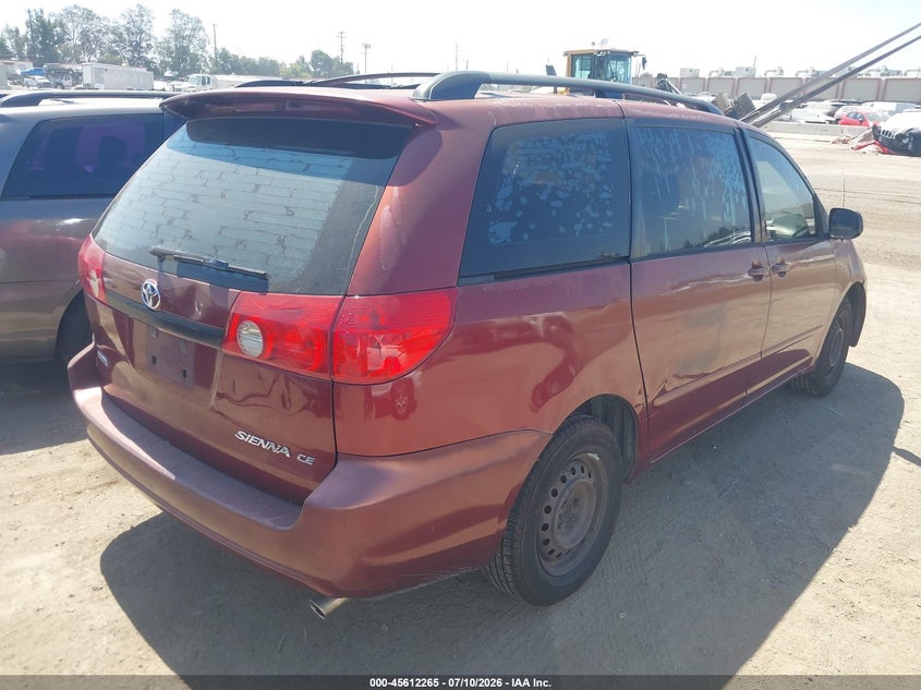 2006 Toyota Sienna VIN 5TDZA23C16S431832 IAAI salvage auction — UNKNOWN, Clear - Dealer Only (California), sold $425 on 2026-07-29 (photo 4)
