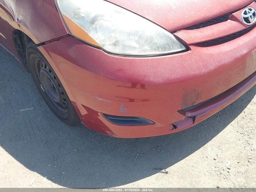 2006 Toyota Sienna VIN 5TDZA23C16S431832 IAAI salvage auction — UNKNOWN, Clear - Dealer Only (California), sold $425 on 2026-07-29 (photo 6)