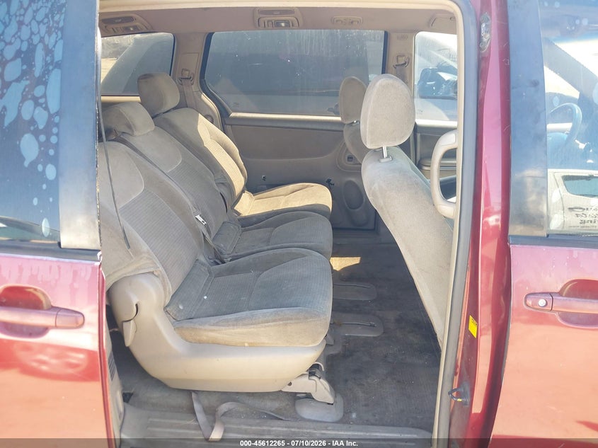 2006 Toyota Sienna VIN 5TDZA23C16S431832 IAAI salvage auction — UNKNOWN, Clear - Dealer Only (California), sold $425 on 2026-07-29 (photo 8)