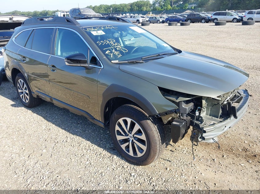 2025 Subaru Outback VIN 4S4BTADC7S3295041 — IAAI salvage auction photo
