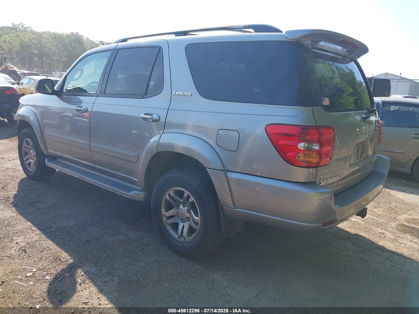 2004 Toyota Sequoia VIN 5TDBT48A74S228620 IAAI salvage auction — FRONT END, Salvage - Greater Than 75% (Maryland), sold $625 on 2026-07-28 (photo 3)