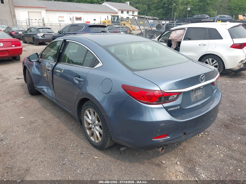 2014 Mazda 6 VIN JM1GJ1U67E1146851 IAAI salvage auction — SIDE, Clear (Massachusetts), sold $675 on 2026-07-17 (photo 3)