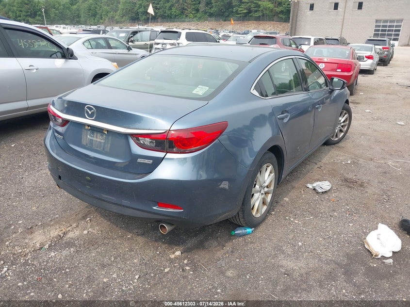 2014 Mazda 6 VIN JM1GJ1U67E1146851 IAAI salvage auction — SIDE, Clear (Massachusetts), sold $675 on 2026-07-17 (photo 4)