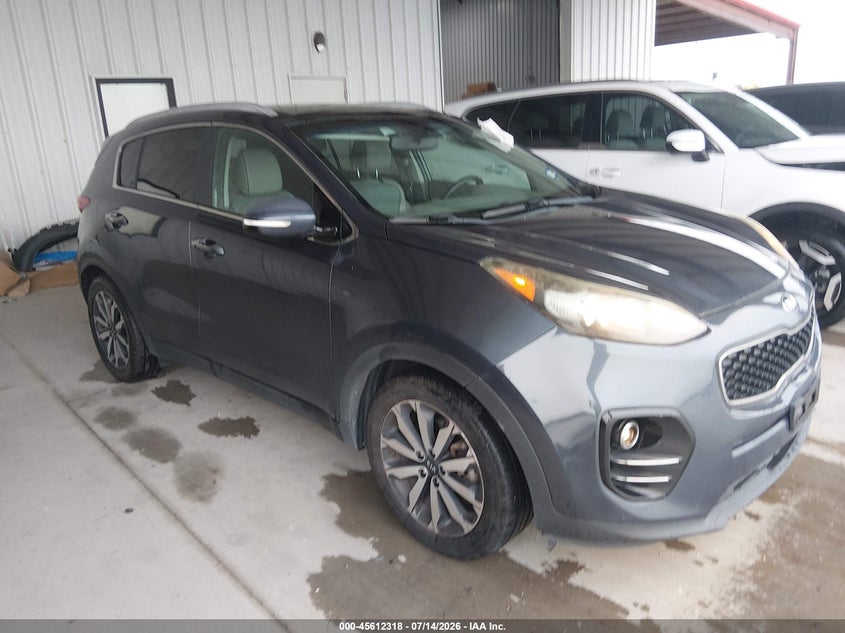 2017 Kia Sportage VIN KNDPN3AC8H7137054 IAAI salvage auction — NORMAL WEAR, Original (Texas), sold $3,450 on 2026-07-17 (photo 1)
