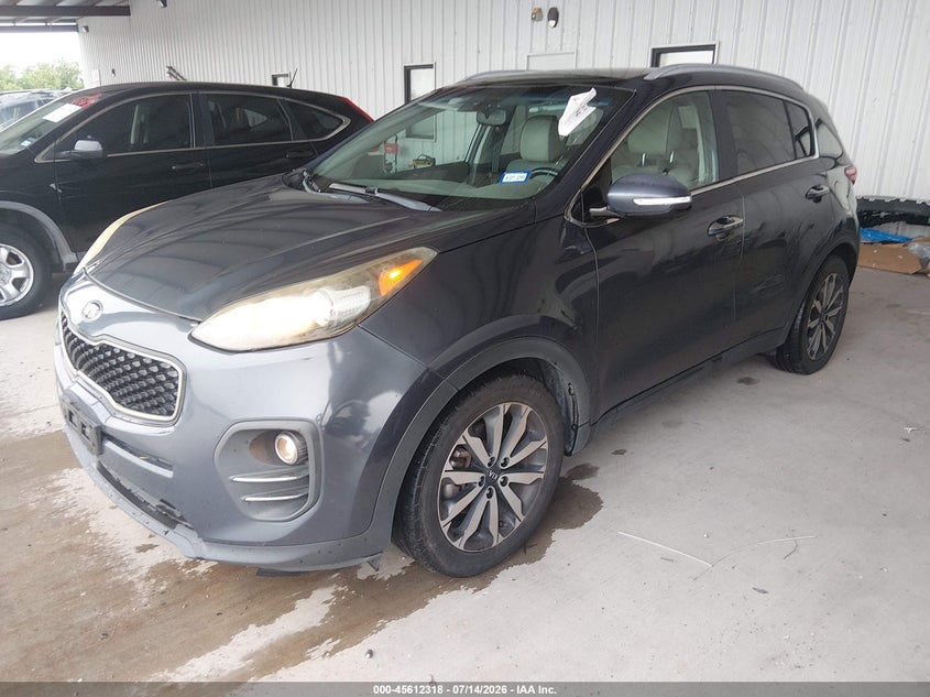 2017 Kia Sportage VIN KNDPN3AC8H7137054 IAAI salvage auction — NORMAL WEAR, Original (Texas), sold $3,450 on 2026-07-17 (photo 2)