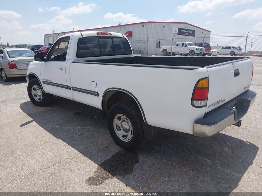 2000 Toyota Tundra VIN 5TBKT441XYS040260 IAAI salvage auction — NORMAL WEAR, Clear (Missouri), sold $3,300 on 2026-07-23 (photo 3)
