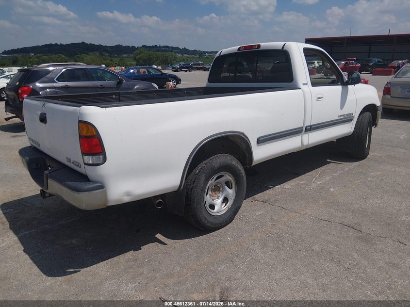 2000 Toyota Tundra VIN 5TBKT441XYS040260 IAAI salvage auction — NORMAL WEAR, Clear (Missouri), sold $3,300 on 2026-07-23 (photo 4)